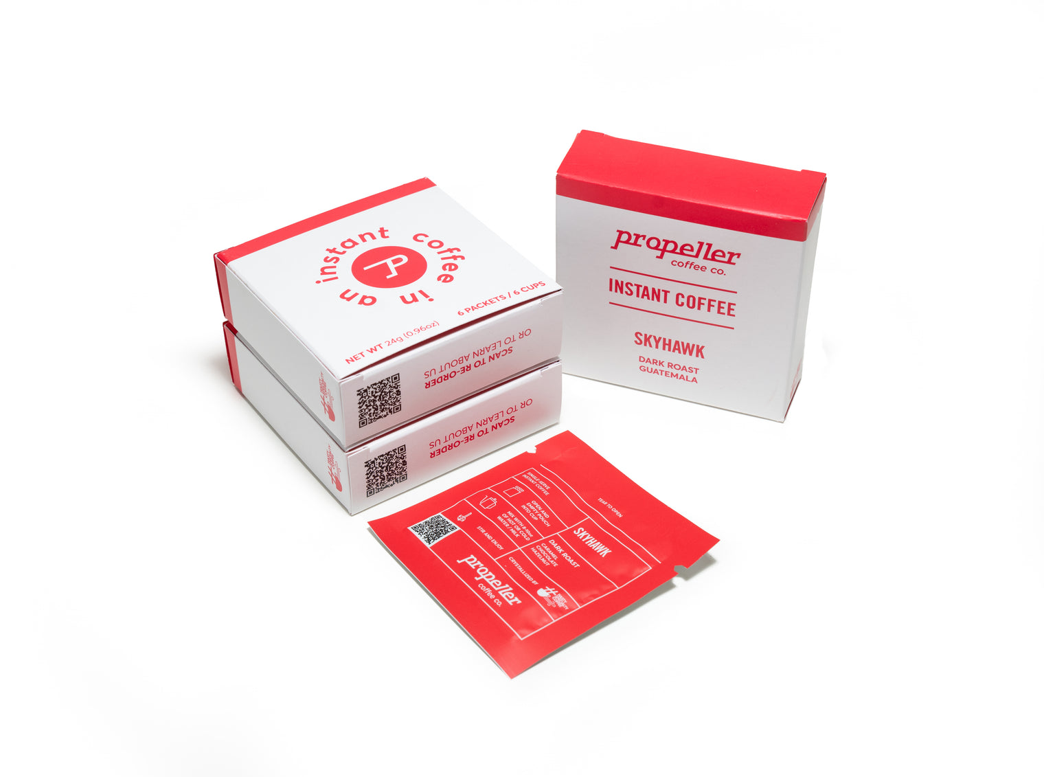 Skyhawk Instant Coffee: Pack of 6