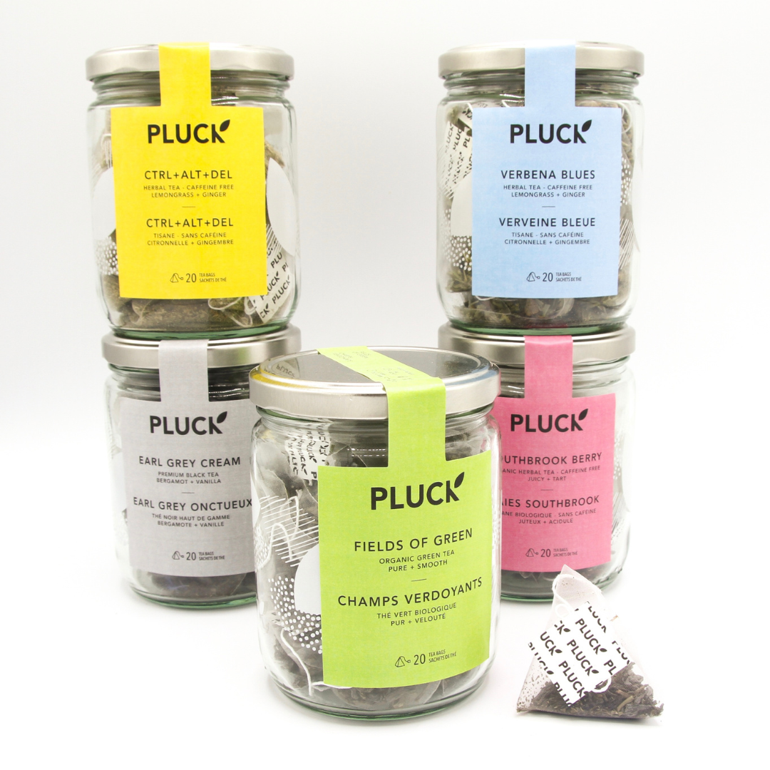 PLUCK Glass Jar Organic Peppermint