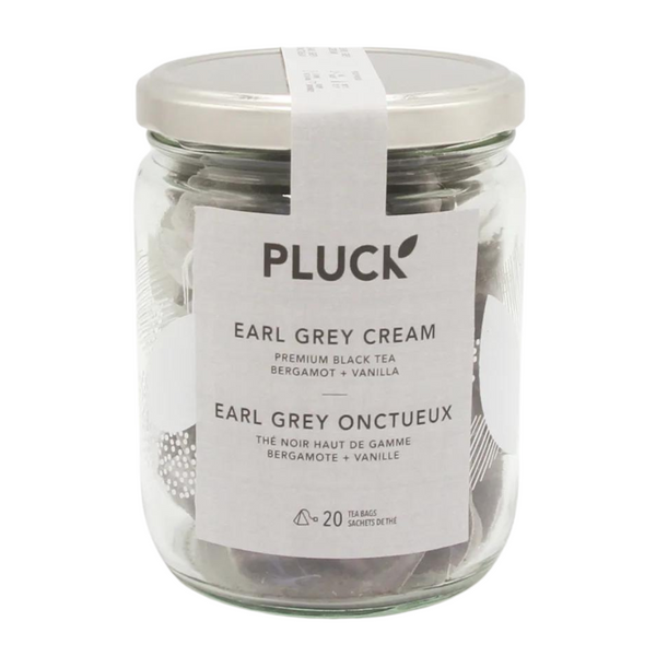 PLUCK Glass Jar Earl Grey Cream