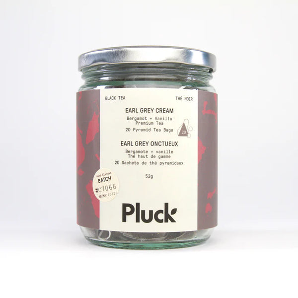 PLUCK Glass Jar Earl Grey Cream
