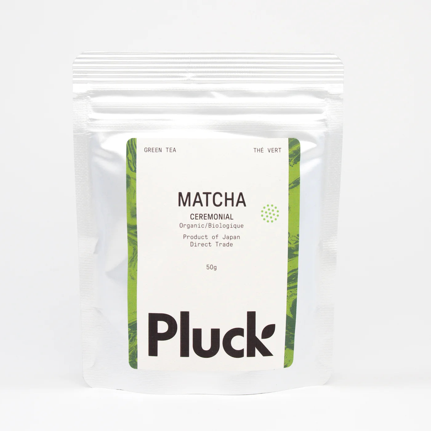 PLUCK - Organic Spring Harvest Blend Matcha - 50g Pouch