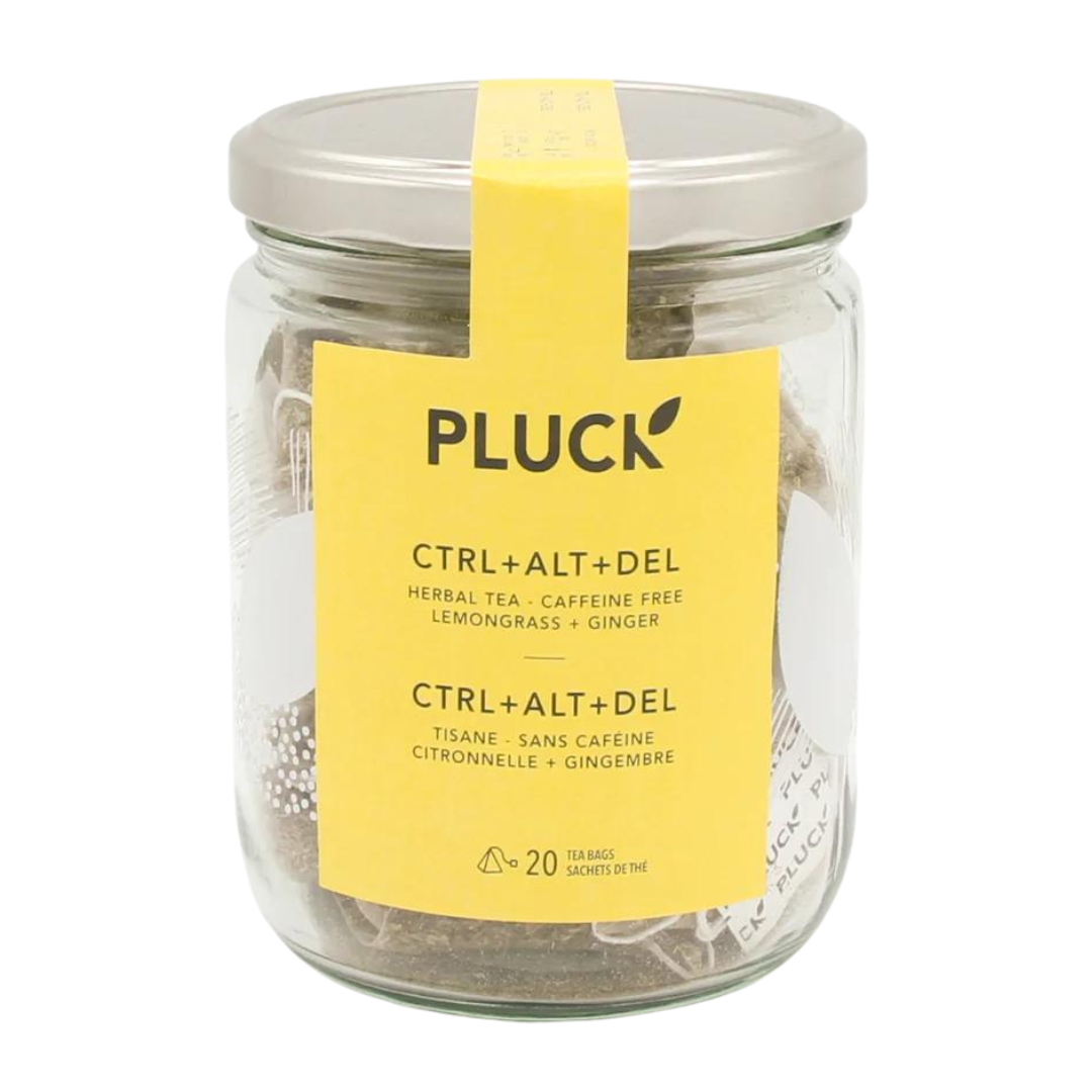 PLUCK Glass Jar CTRL+ALT+DEL