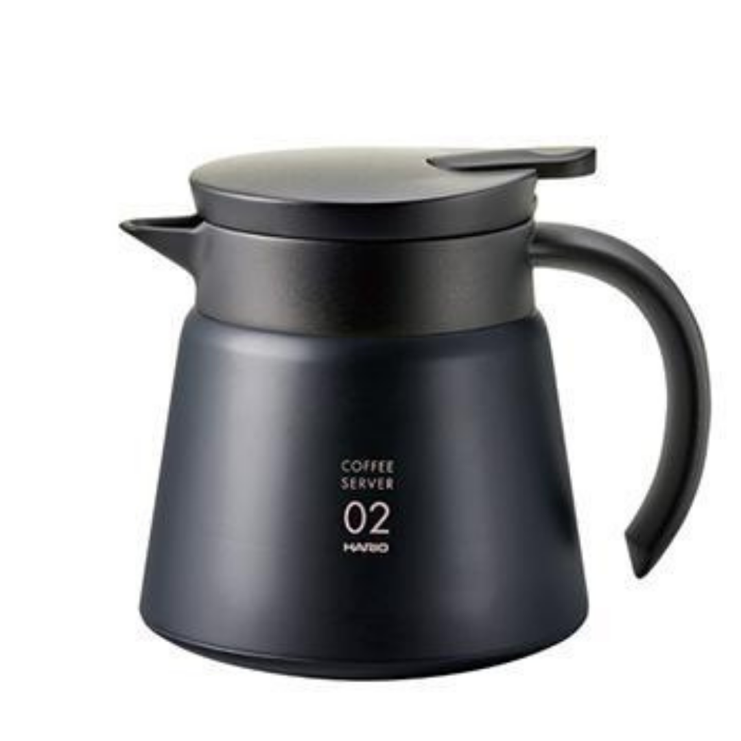 Hario V60 Insulated Stainless Steel Server 600 - Black
