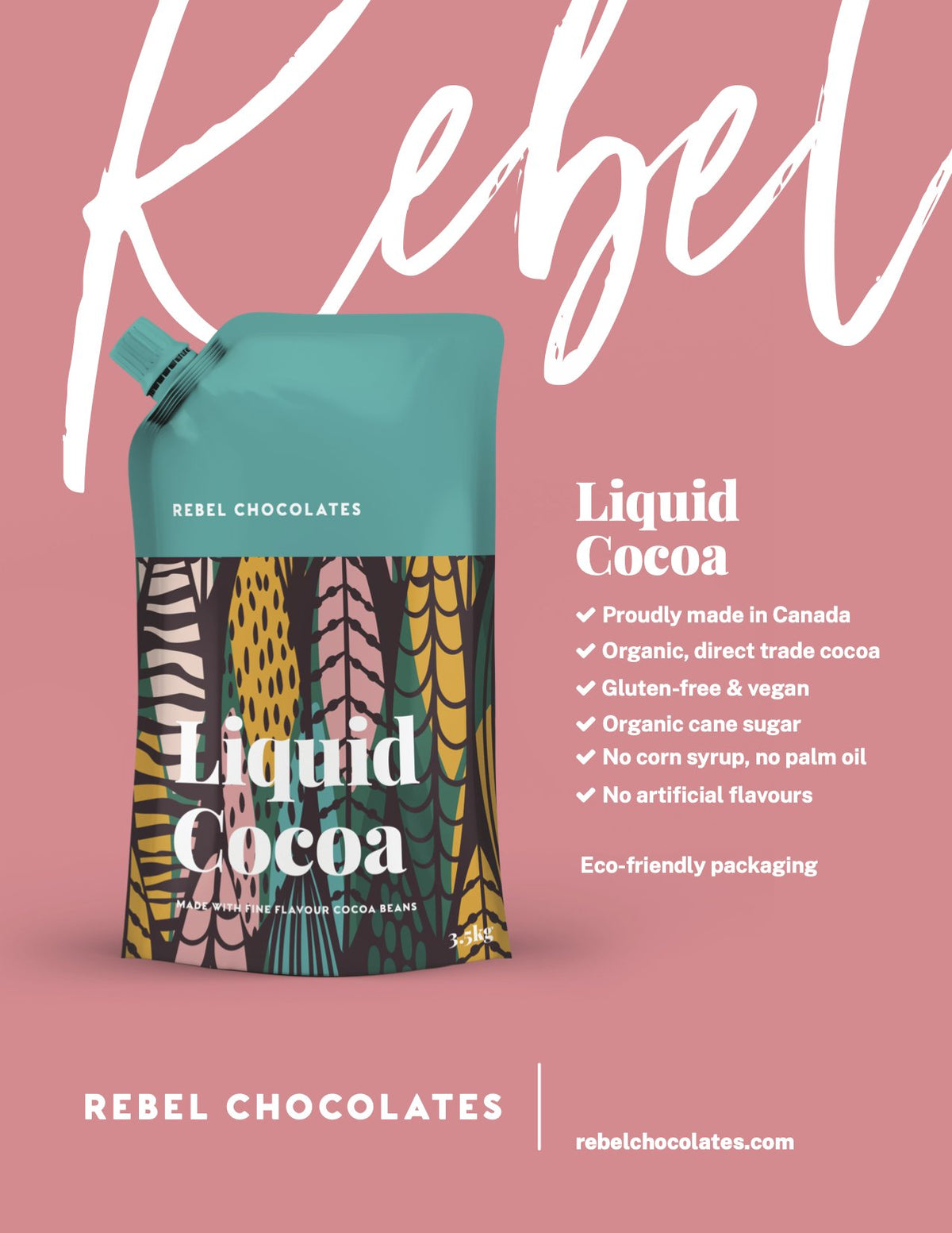 Rebel Chocolate Liquid Cocoa